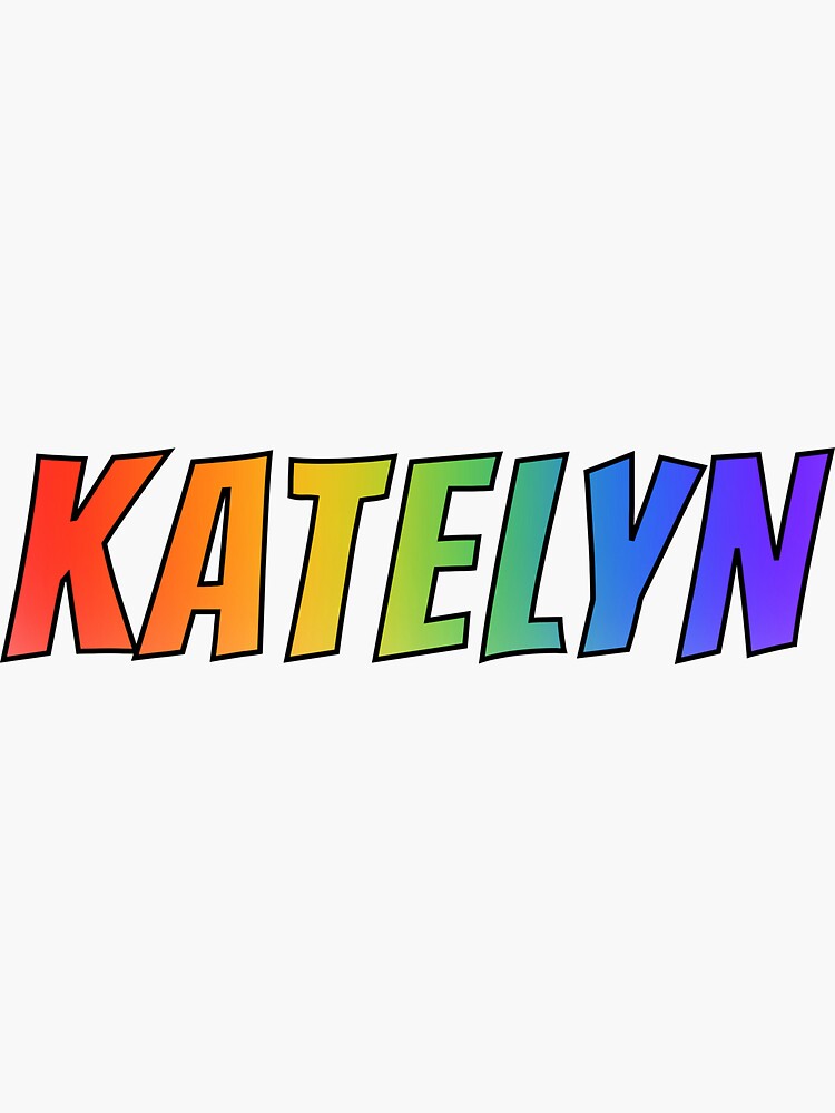 Katelyn Name Svg