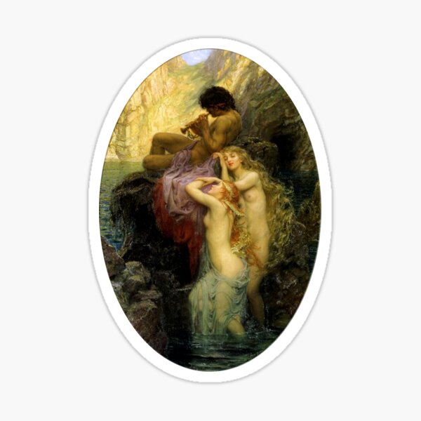 Item preview, Sea Melodies - Herbert James Draper designed and sold by forgottenbeauty.