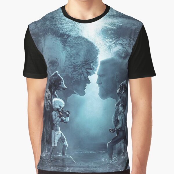 Conor McGregor vs Khabib Nurmagomedov Graphic T-Shirt