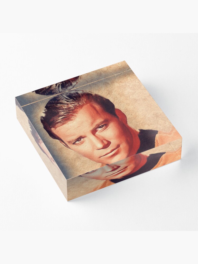 Alternate view of William Shatner, Actor Acrylic Block