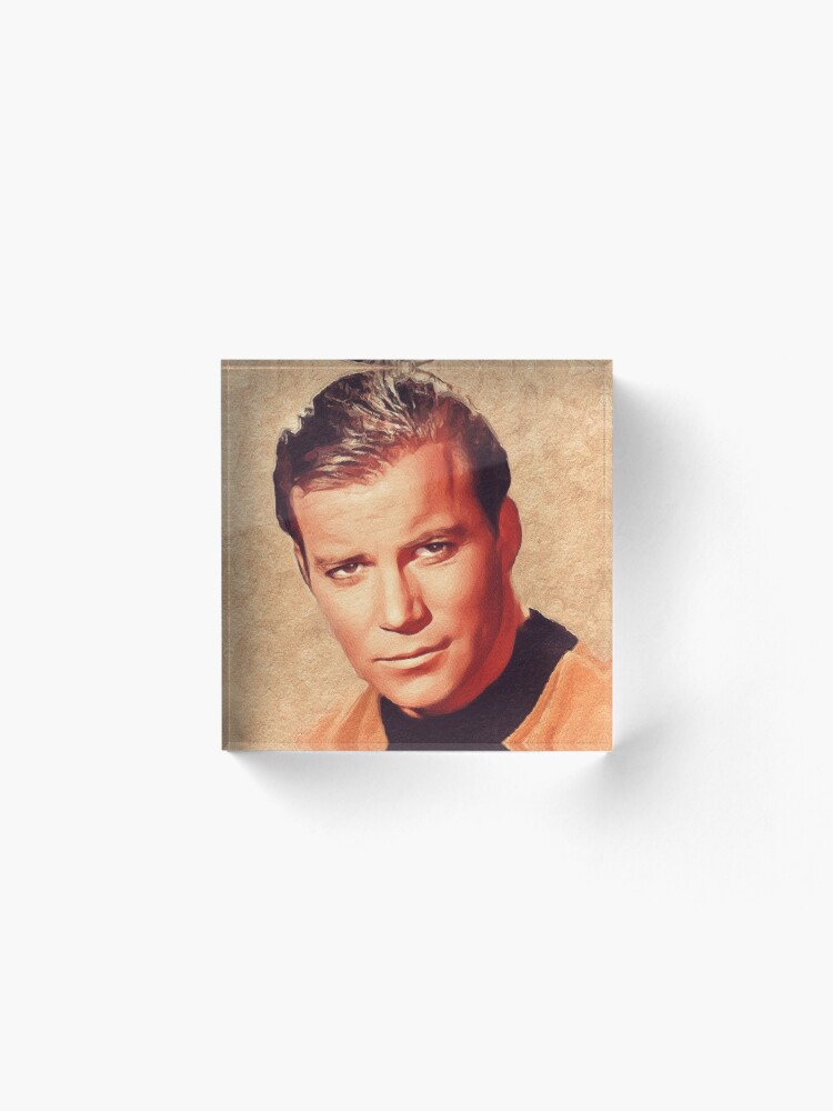 Alternate view of William Shatner, Actor Acrylic Block