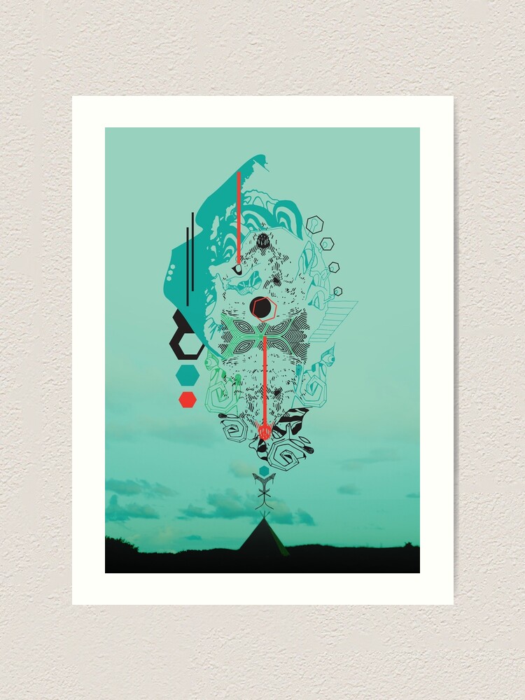 Alternative Ansicht von Psyteepee Kunstdruck