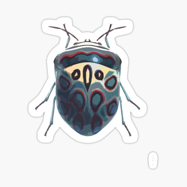 Picassso Shield Bug Sticker