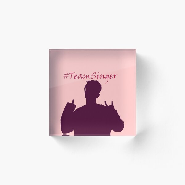 Mike Singer - #TeamSinger Bloque acrílico