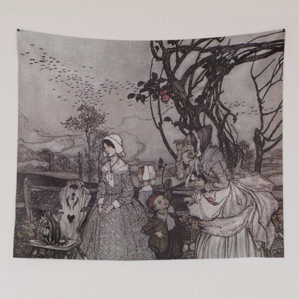 Item preview, Vintage whimsical illustration designed and sold by Vintage Designs +.