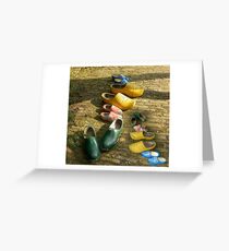 Clogs Greeting Card
