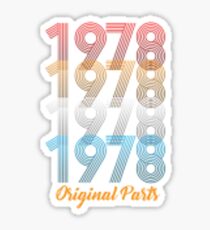 Vintage 1978 Sticker
