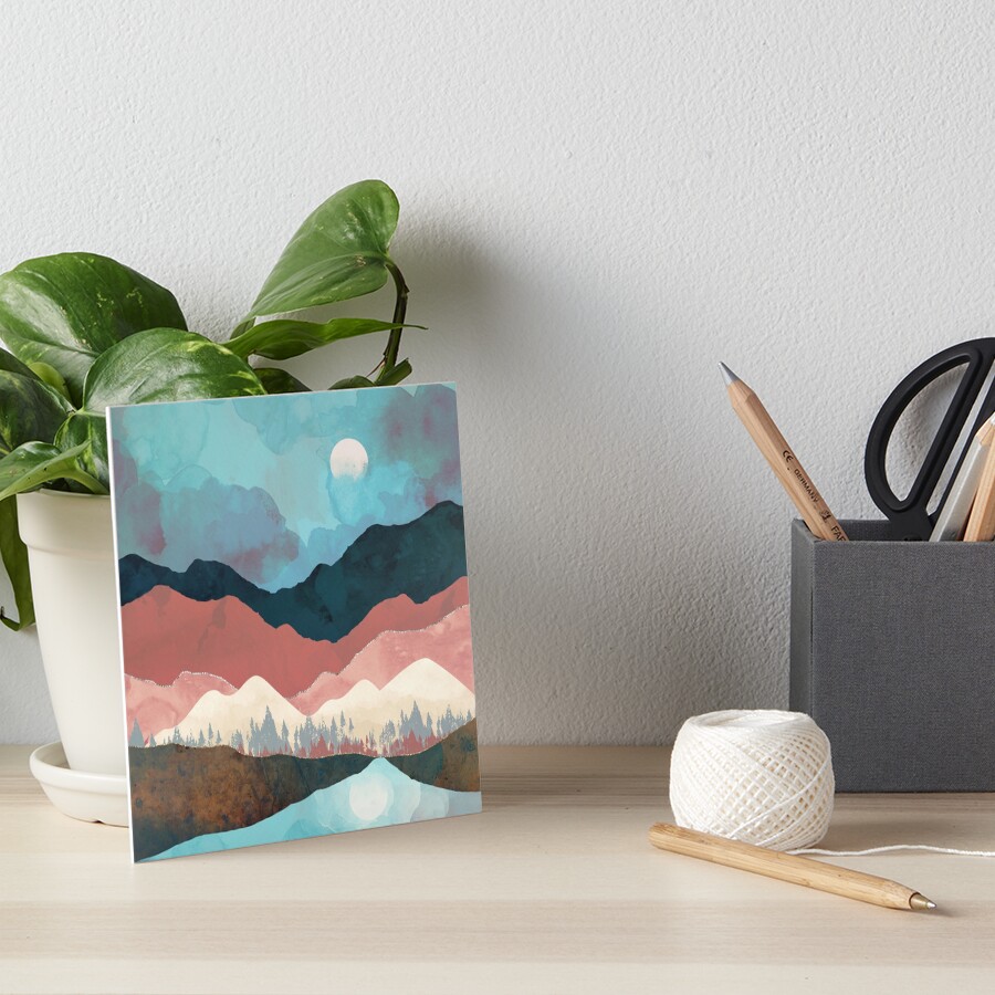 Item preview, Art Board Print designed and sold by spacefrogdesign.