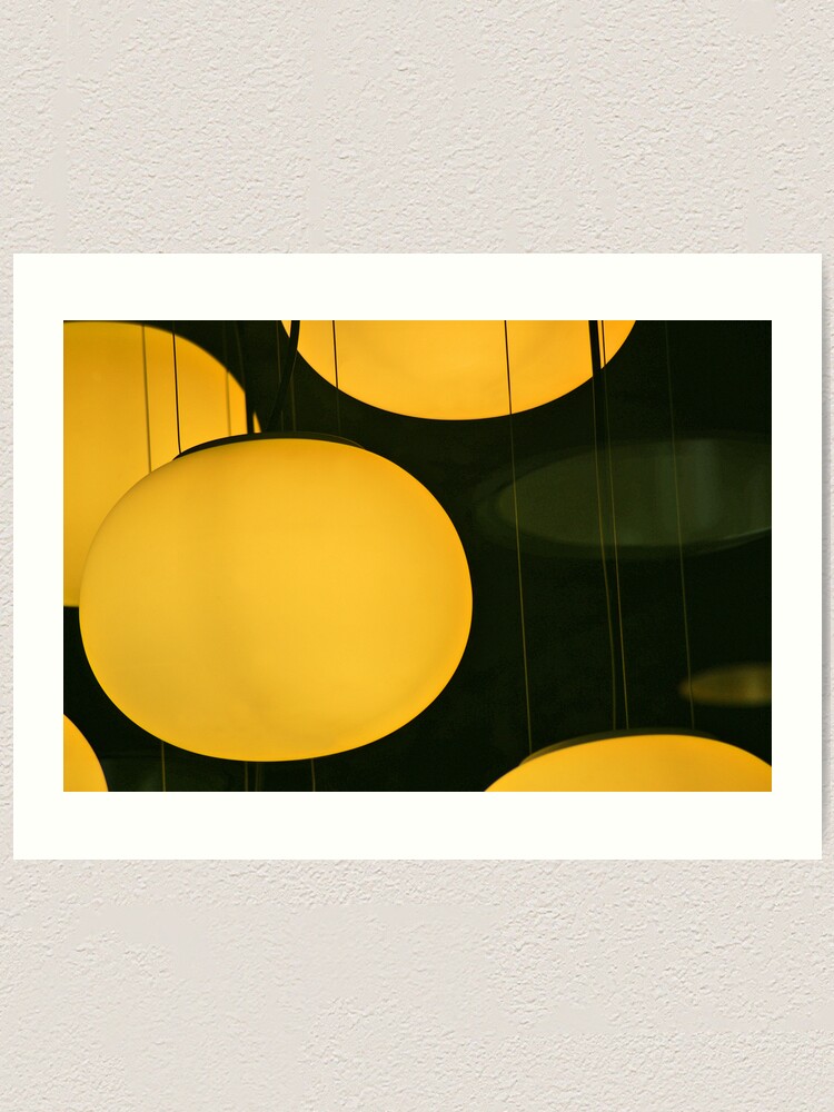 Alternate view of Cafe Lights Art Print