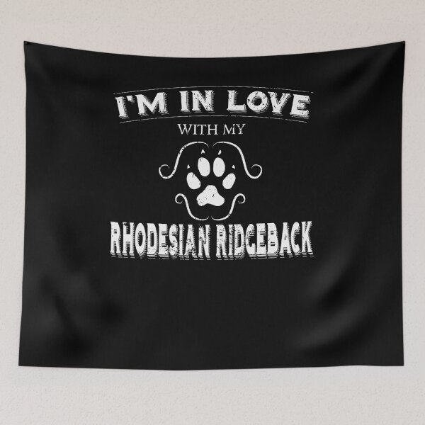 Item preview, My Anti Valentine Love My Rhodesian Ridgeback Dog Lover designed and sold by shoppzee.