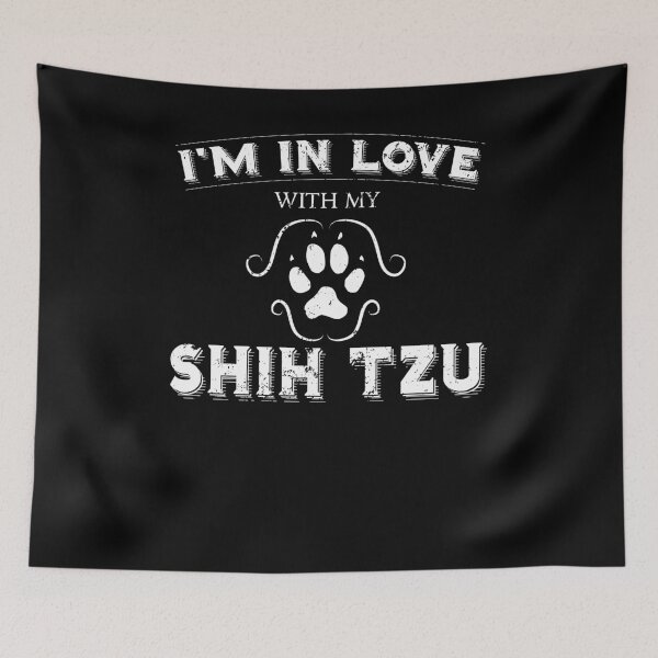 Item preview, Valintine Shirt Love My Shih Tzu Dog Owner Gift Shirt designed and sold by shoppzee.