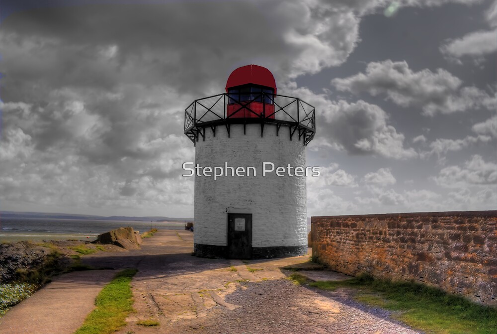 "Burry Port Lighthouse 2009" by Stephen Peters Redbubble