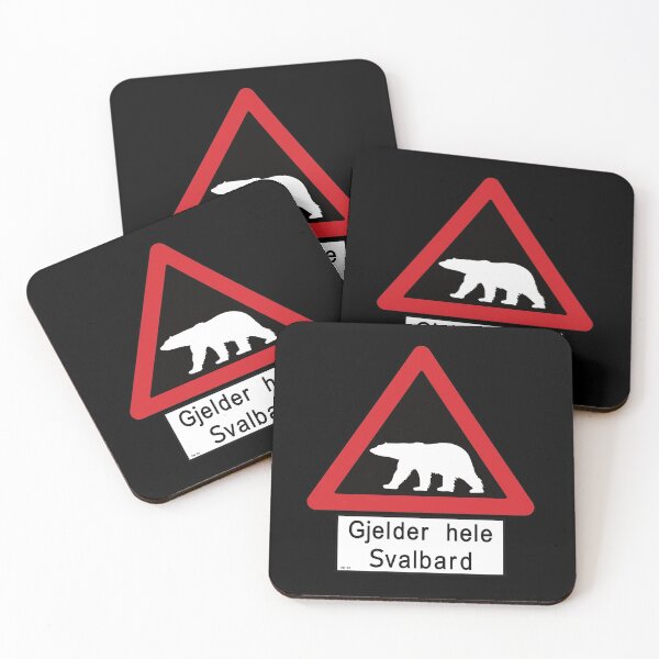 Item preview, Beware of Polar Bears Sign - Svalbard Norway - Gjelder hele Svalbard designed and sold by IncognitoMode.