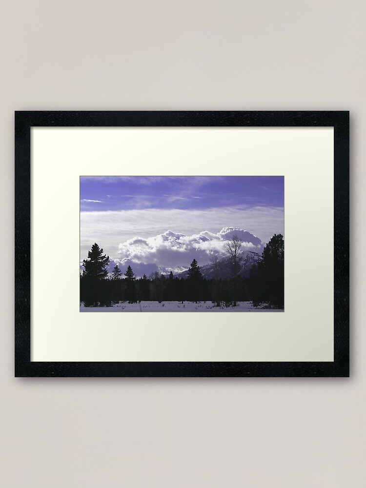 Alternate view of Wyoming Framed Art Print
