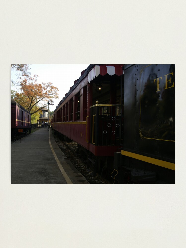 Alternate view of Texas Railroad Photographic Print