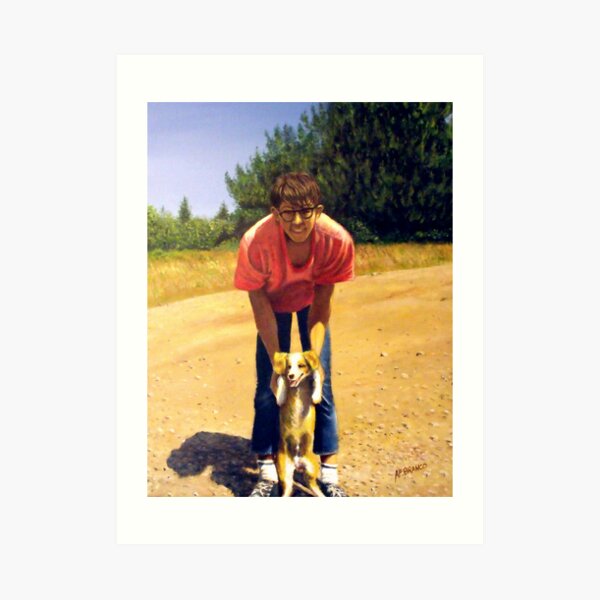 My Dog is a Dork Art Print