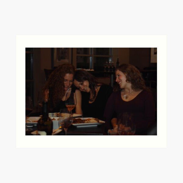 Wine and Women Art Print