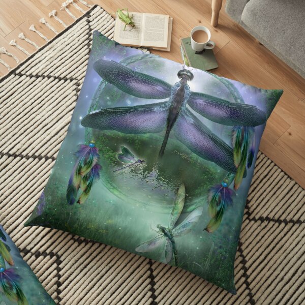 Dream Catcher - Wind Dancer Floor Pillow