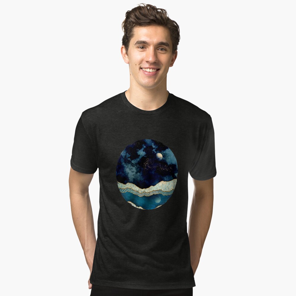 Item preview, Tri-blend T-Shirt designed and sold by spacefrogdesign.