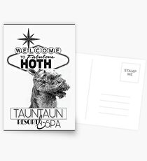 Fabulous Hoth Tauntaun Resort and Spa Postcards