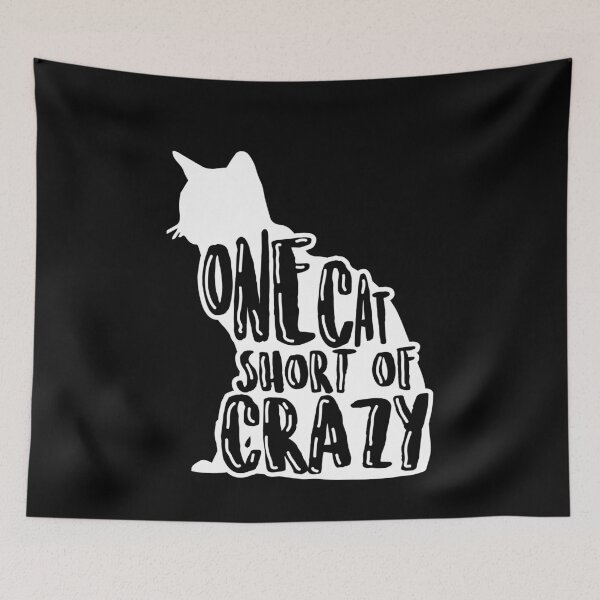 Artikelvorschau, Cats Cat Lover One Crazy Cat Cat Life entworfen und verkauft von haselshirt.