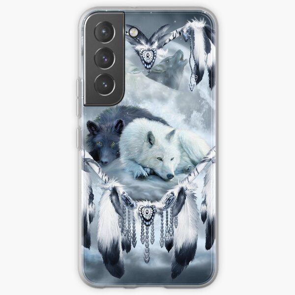 Dream Catcher - Yin Yang Wolf Mates 2 Samsung Galaxy Soft Case