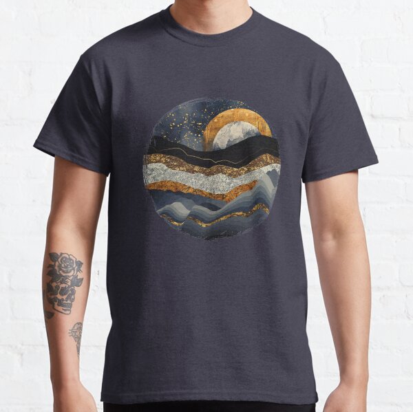 Metallic Mountains Classic T-Shirt