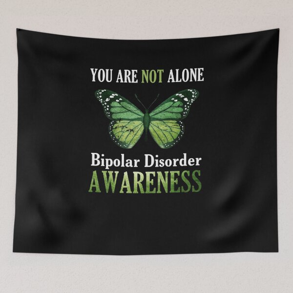 Item preview, Bipolar Disorder Awareness Butterfly designed and sold by Dapperly Tees.