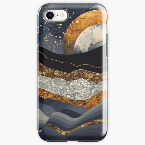 Metallic Mountains iPhone Tough Case