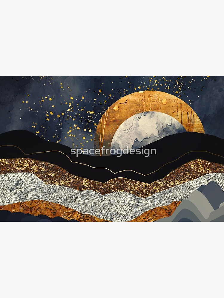 Metallic Mountains by spacefrogdesign