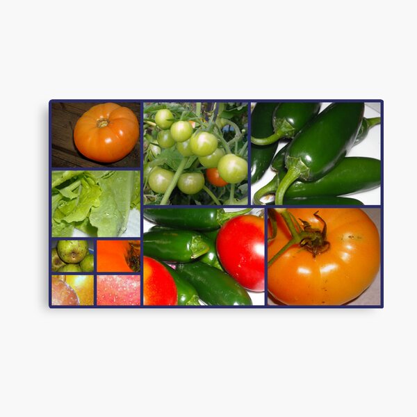 Produce From The Garden Canvas Print