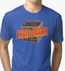 Vinyl - Crate Digger Tri-blend T-Shirt