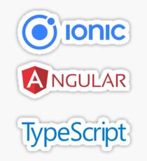 ionic angular typescript set Sticker