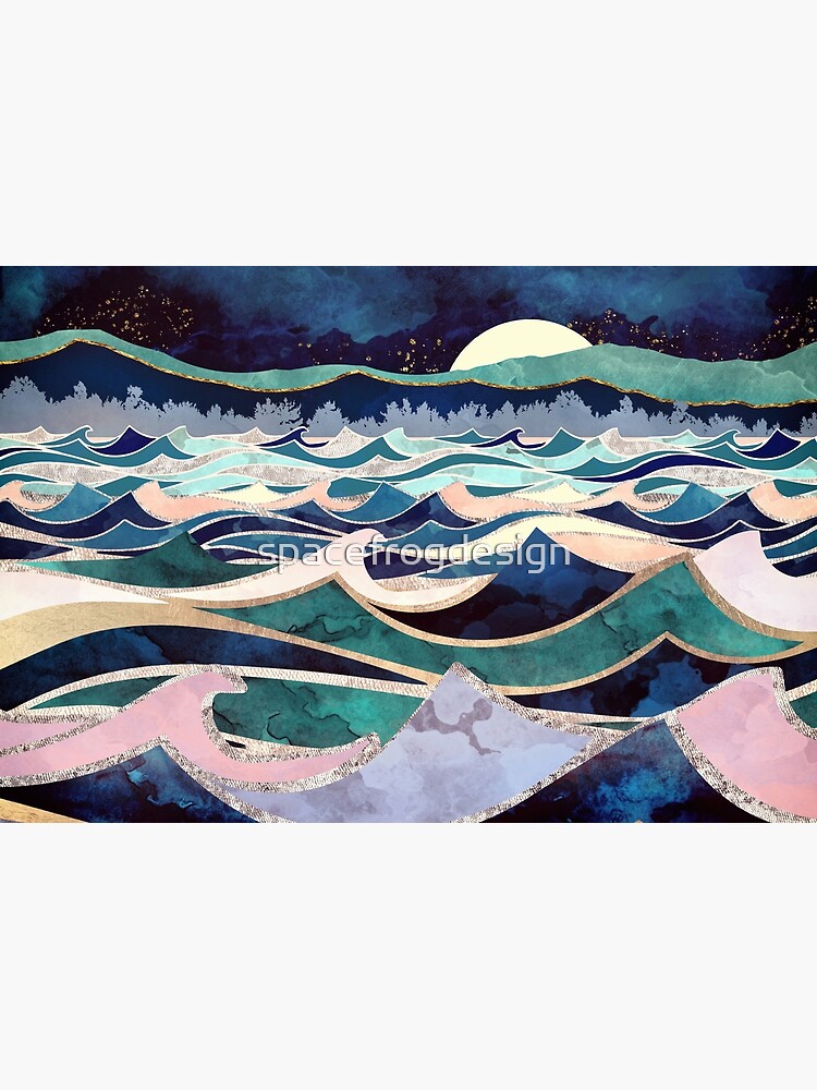 Moonlit Ocean by spacefrogdesign