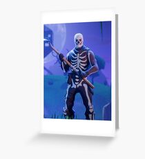 Skull Trooper Greeting Card