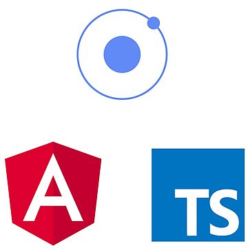 Artwork thumbnail, ionic angular typescript logo set by yourgeekside