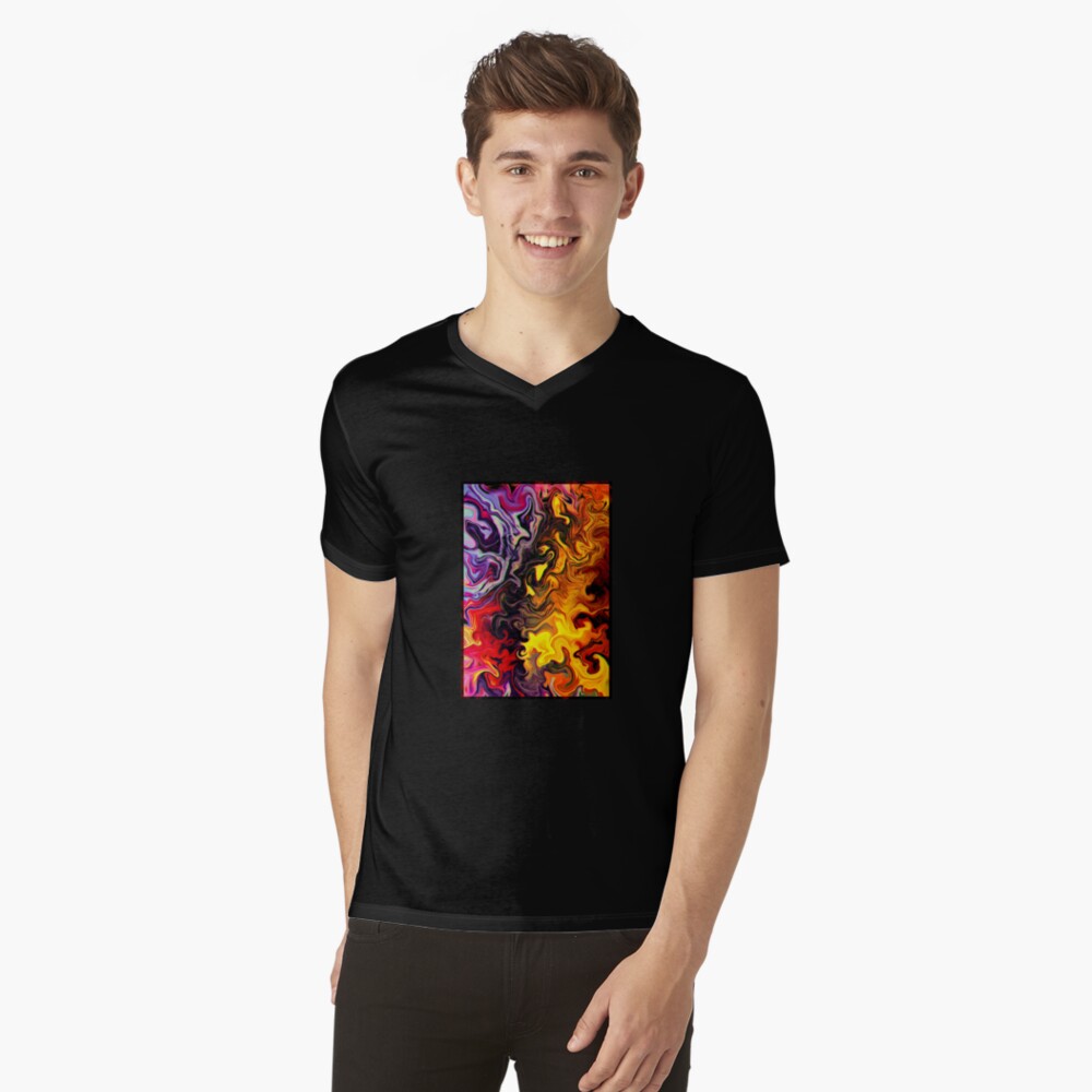 Item preview, V-Neck T-Shirt designed and sold by Vk91art.