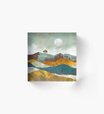 Night Fog Acrylic Block