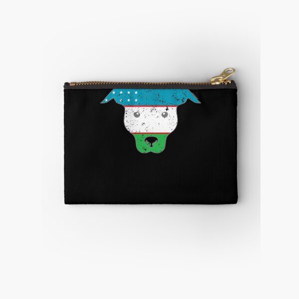 Item preview, Cute Puppy Uzbegistan Flag Uzbek Flag designed and sold by shoppzee.