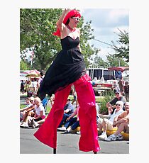 Chick on a Stick! Photographic Print