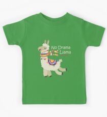 No Drama Llama Kids Tee