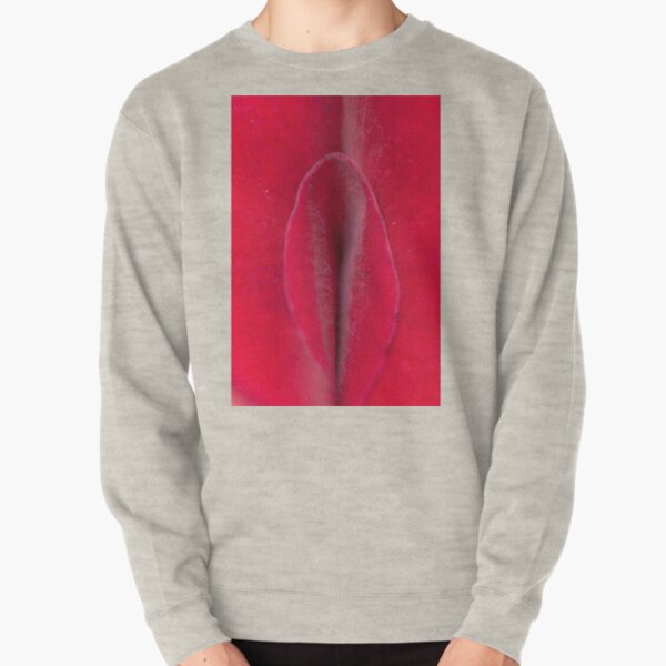 Vagina rose Pullover Sweatshirt