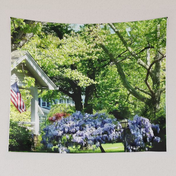 Item preview, Wisteria on Lawn designed and sold by Susan Savad.