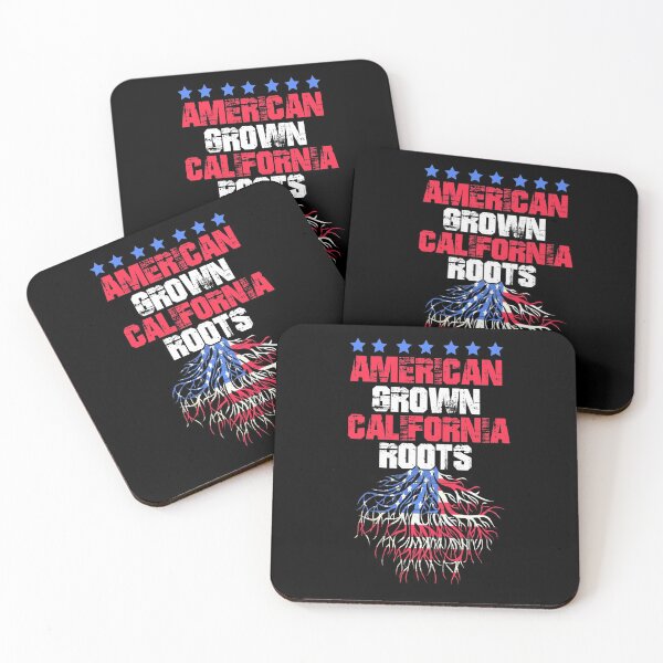 Item preview, California Roots | Proud To Be An American designed and sold by PureCreations.