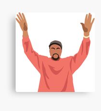 KANYE Canvas Print