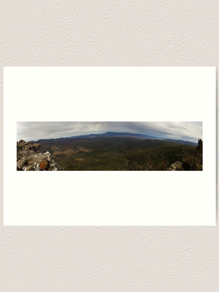 Alternate view of Reeds Lookout panorama Art Print