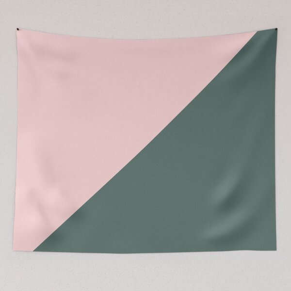 Item preview, Blush and gray blue triangles designed and sold by hellcom.