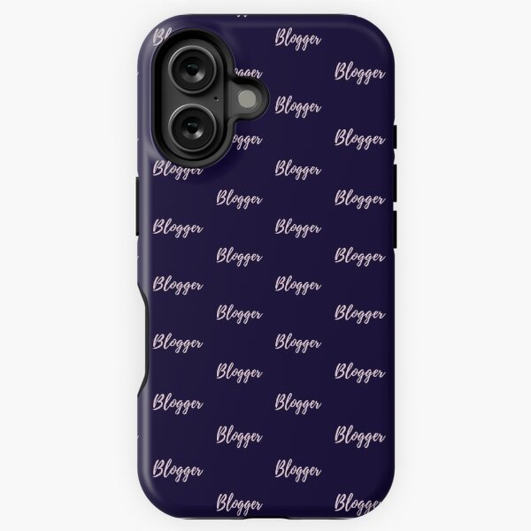 Vista previa del artículo con la obra «Blogger», diseñado y vendido por MummyOfFour.