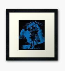 back to the future Framed Print
