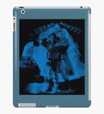 back to the future iPad Case/Skin